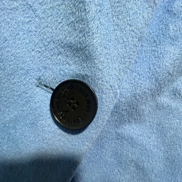 Sam Edelman Blue Wool  Pea Coat - Picture 6 of 10